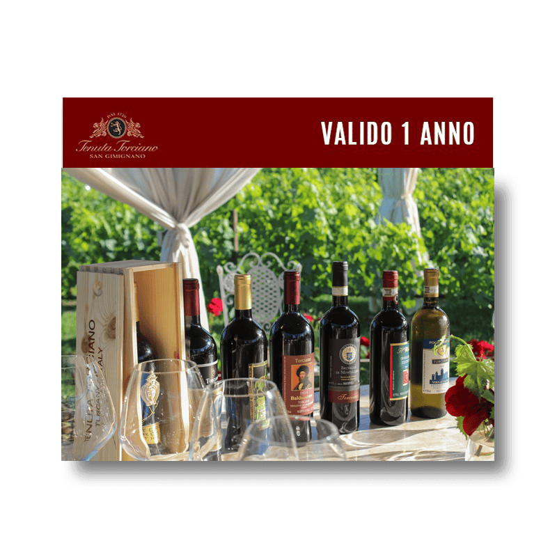 Tenuta Torciano Cantina - Cena in vigna (x 1 persona) - Buono Regalo