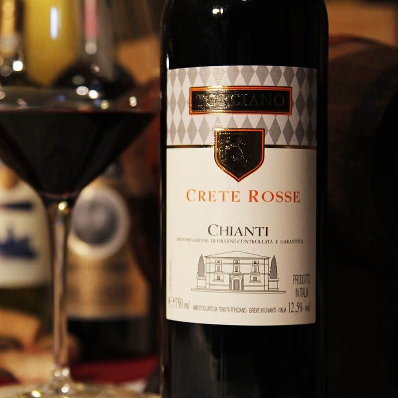 2023 Chianti Crete Rosse Red Wine - 12 Bottles