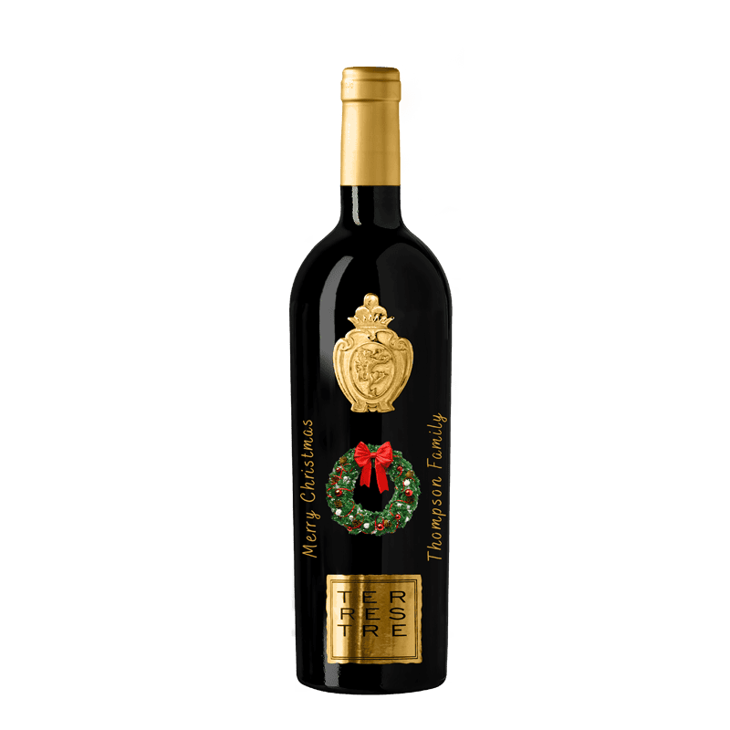 TERRESTRE - CHRISTMAS "WREATH" Personalized Limited Edition