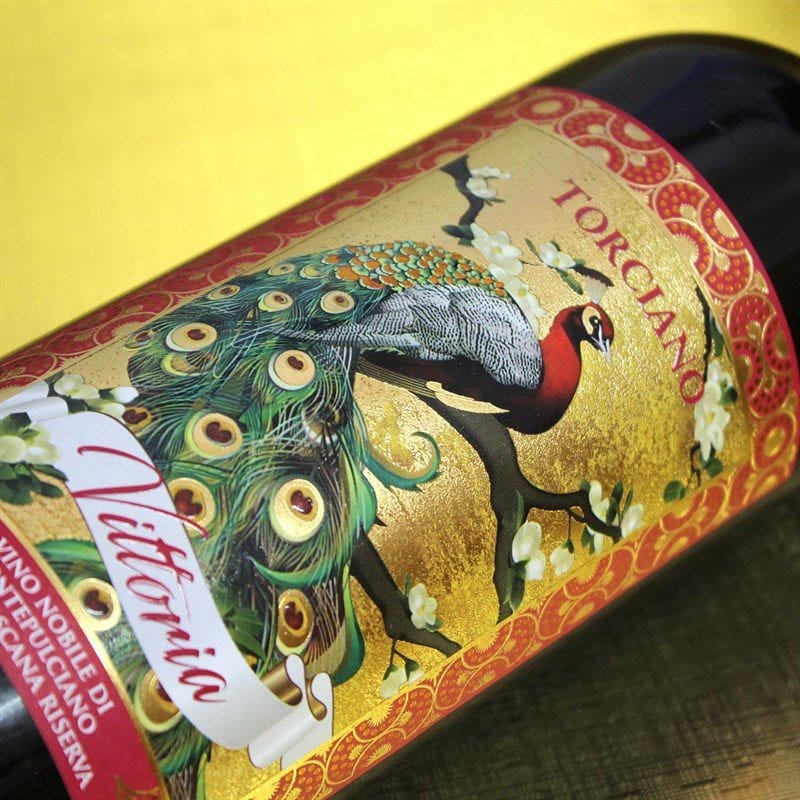 2019 Tenuta Torciano Estate bottled Vino Nobile di Montepulciano Riserva "Vittoria Peacock Collection", Tuscany